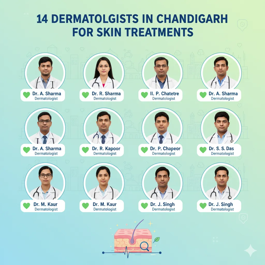14 Dermatologists in Chandigarh for Skin Treatments